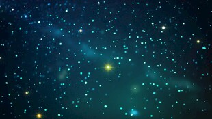 梦幻星空夜景背景图