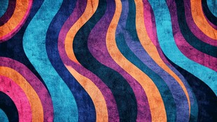 多彩波浪纹理图案背景