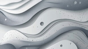 灰白波浪纹理抽象背景图