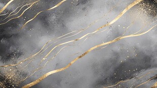 黑金大理石纹理背景图