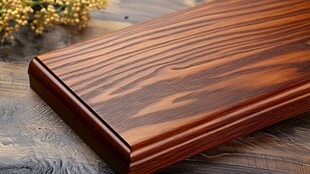 精致木质茶盘 纹理优美