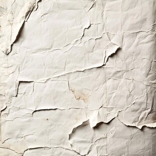 皱巴巴的破损纸张纹理