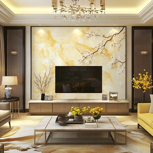 现代中式风客厅优雅设计