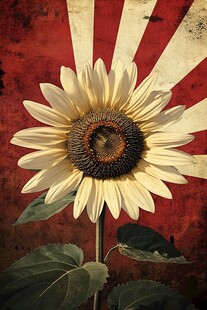 向阳而生的灿烂向日葵