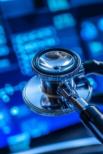 听诊器与科技界面的融合