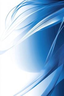 蓝色动感线条抽象背景图