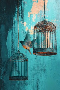 飞鸟挣脱牢笼破境而出