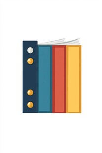 多彩书籍图标