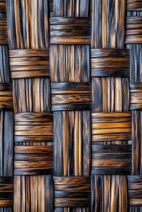 复古风编织纹理图案