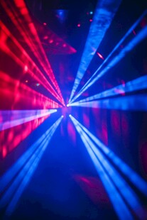 炫彩激光秀灯光效果展示