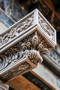 精美木雕建筑装饰细节