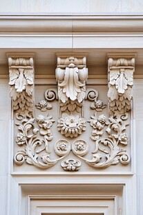 欧式建筑精美浮雕装饰