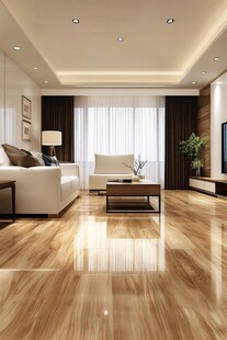现代简约风格温馨客厅空间