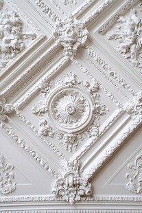 欧式雕花天花板细节图