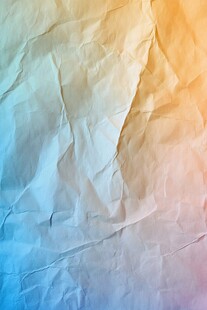 彩色褶皱纸张纹理背景