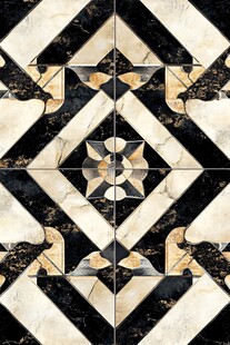 复古几何花纹瓷砖图案