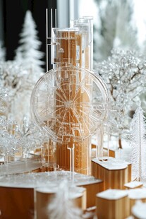 精致建筑模型展现梦幻场景