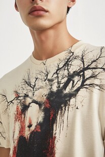 个性印花男士短袖T恤