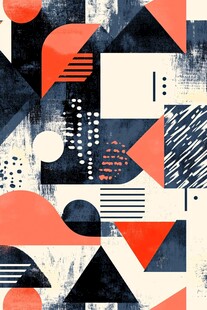 几何抽象图案艺术设计