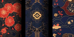 中式传统精美花纹图案集