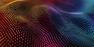 炫彩波点3D动态纹理背景