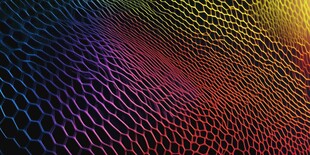 炫彩波纹网格背景图案