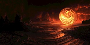 神秘旋涡开启奇幻异世界