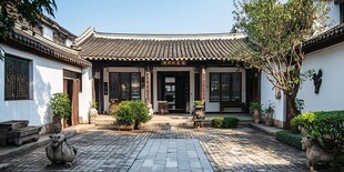 中式庭院古韵悠悠