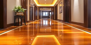 豪华木质走廊尽显优雅格调