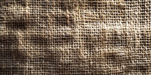 粗麻布料纹理特写