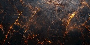 炫酷黑金大理石纹理背景