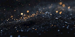 梦幻黑金粒子闪耀画面