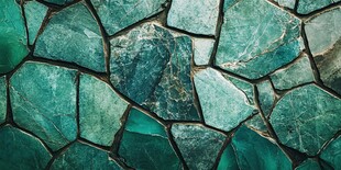 翠绿碎拼石材纹理