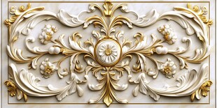 欧式奢华浮雕墙面装饰