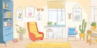 温馨舒适的居家一角