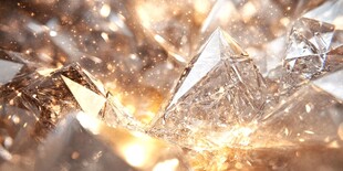 璀璨钻石闪耀特效画面