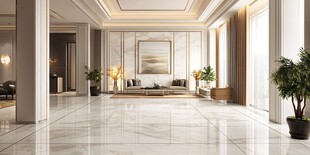 现代奢华客厅室内装饰展示