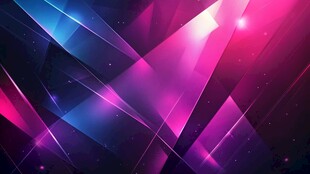 炫彩几何光效背景图