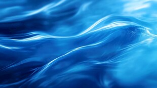 蓝色灵动水波纹理背景