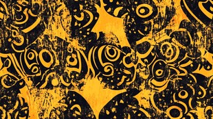 复古风黑金抽象图案纹理