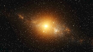 璀璨星系闪耀浩瀚宇宙