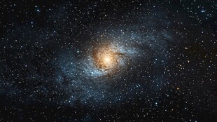 壮丽螺旋星系闪耀宇宙