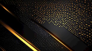 黑金质感线条点缀背景图