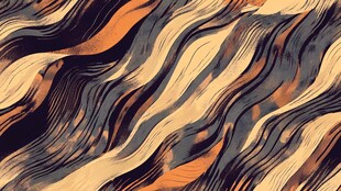 流动波纹抽象纹理图案