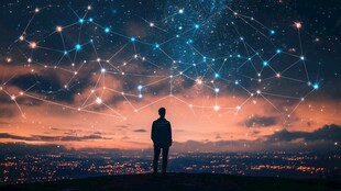 仰望星空的沉思者