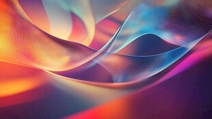 绚丽动感抽象流体背景图