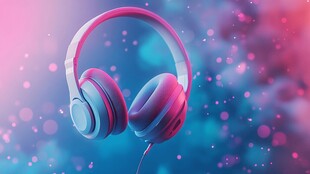 炫彩耳机 沉浸音乐世界