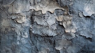 斑驳开裂的老旧墙面纹理