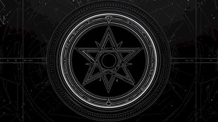 神秘五芒星图案设计