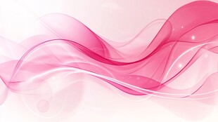 梦幻粉色动感波浪背景